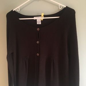 Wendy B. Cashmere cardigan.
